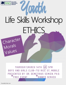 Ethics Workshop Flyer Mar 19